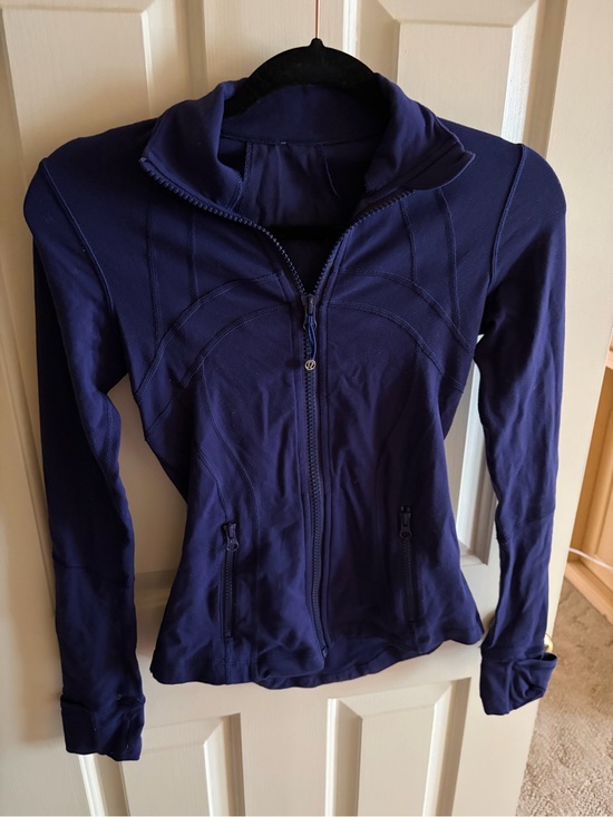 lululemon athletica Jackets & Blazers - lululemon athletica Navy Blue Full-Zip Define Jacket